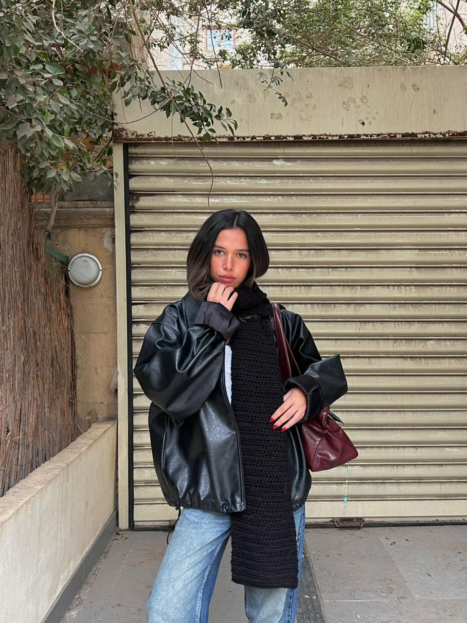 Black Scarf